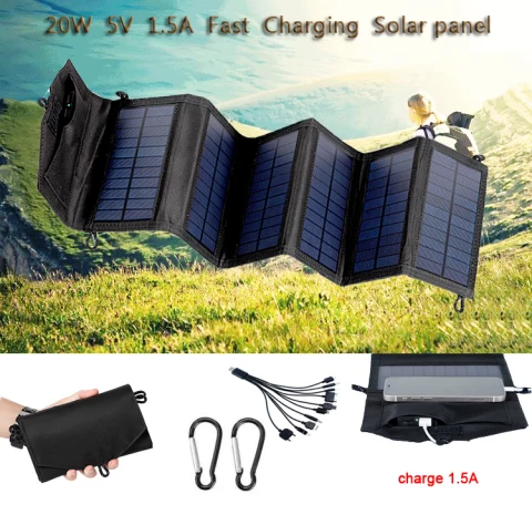 Natural life Portable Solar Power Panel