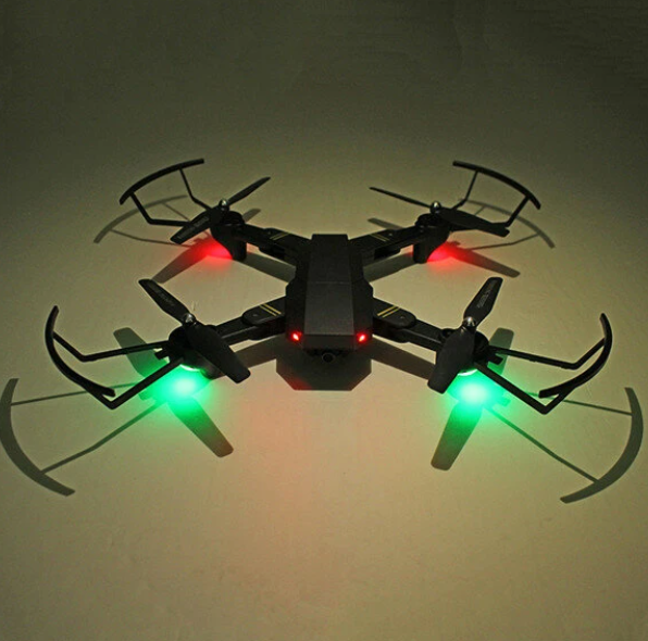 Black Spy 2 Drone Quadcopter With Foldable Camera WITH Night Vision