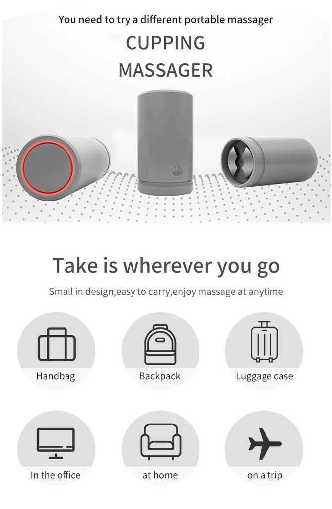 PulsePac-Electric Massaging Cups