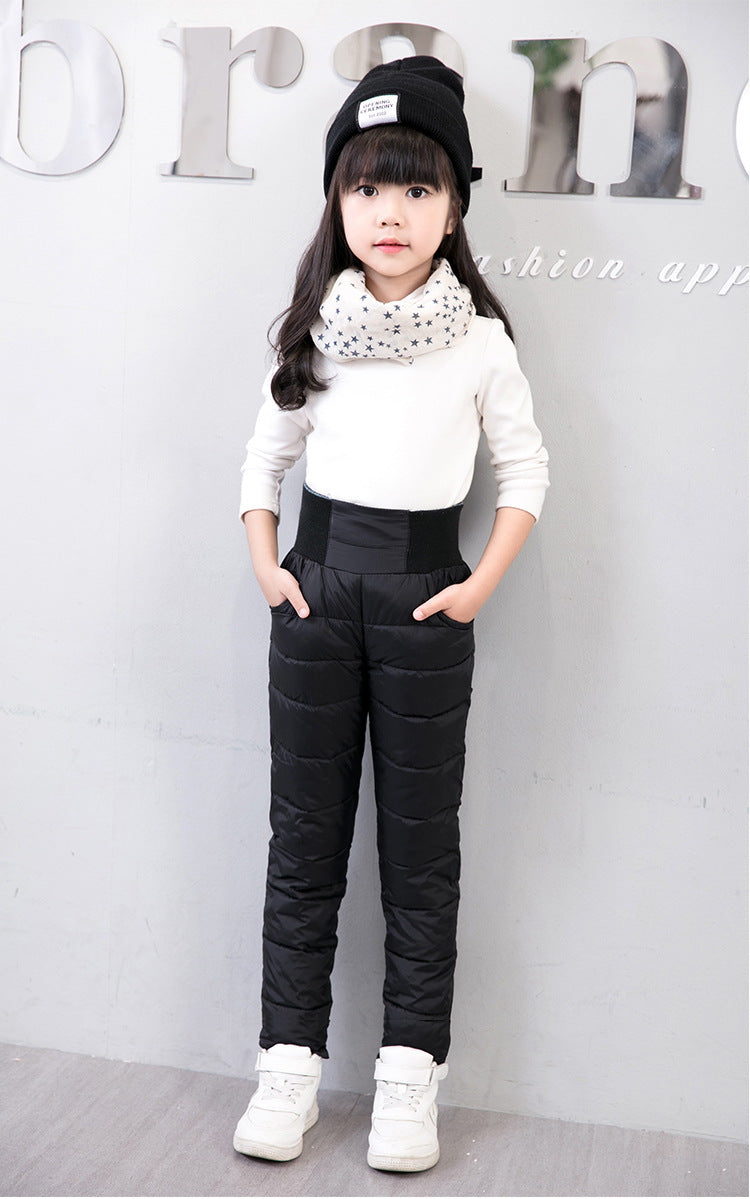 Casual Girl Boy Winter Pants