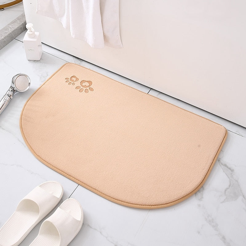 Memory Foam Mats Anti-Slip Shower Carpet
