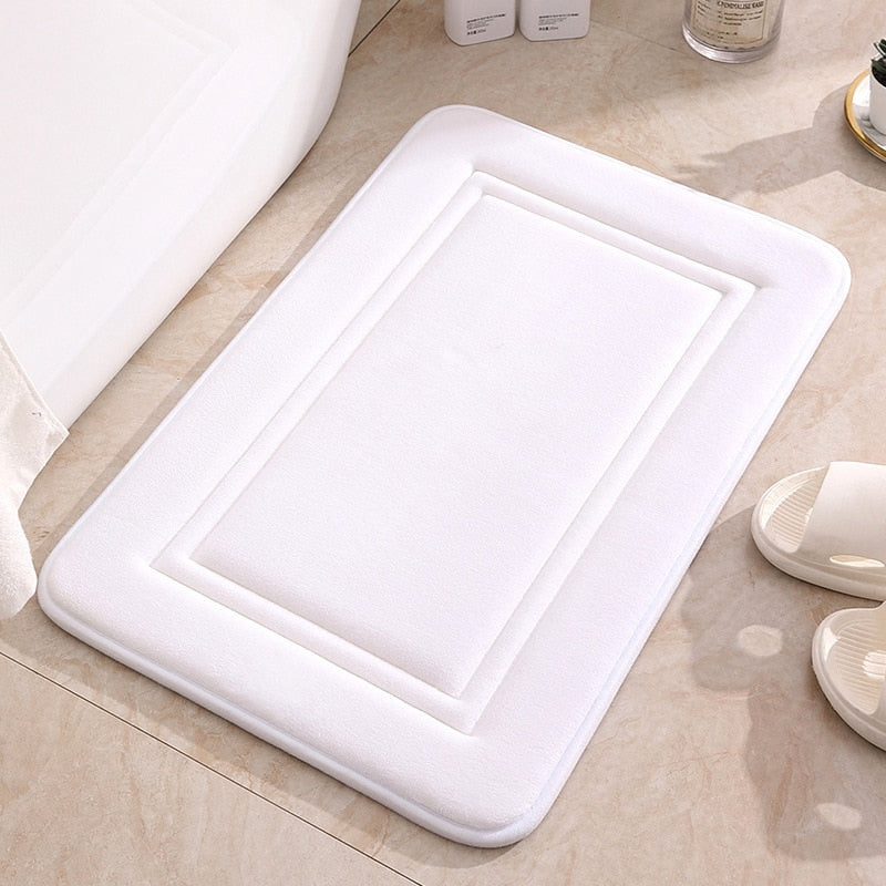 Memory Foam Mats Anti-Slip Shower Carpet