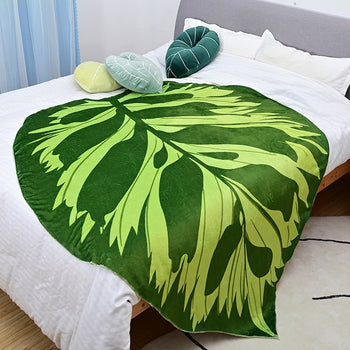 Super Soft Giant Leaf Blanket