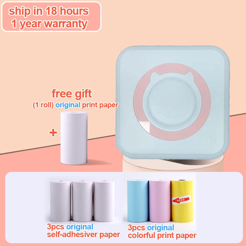 Mini Instant Sticker Printer