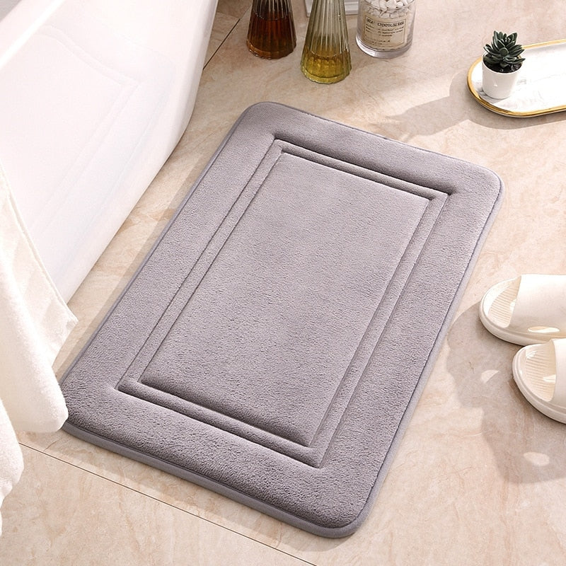Memory Foam Mats Anti-Slip Shower Carpet