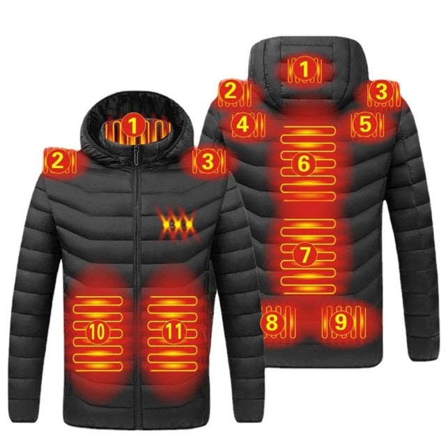 2-11 Electric Heated Areas Jackets