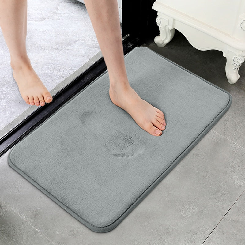 Memory Foam Mats Anti-Slip Shower Carpet