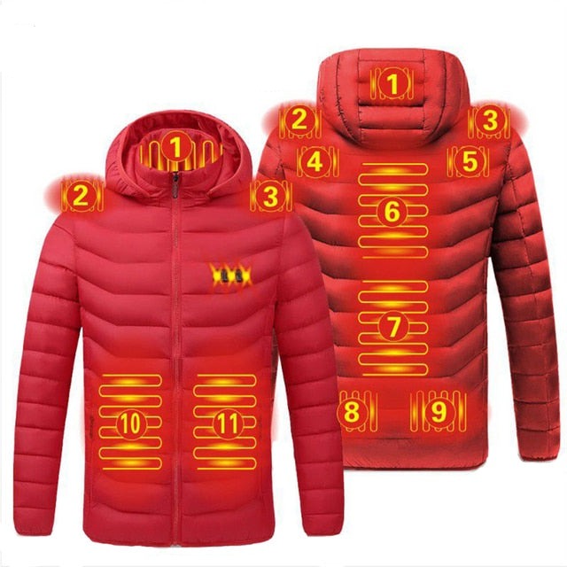 2-11 Electric Heated Areas Jackets