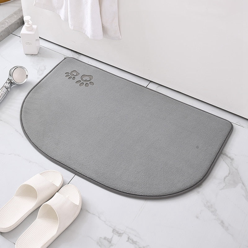 Memory Foam Mats Anti-Slip Shower Carpet