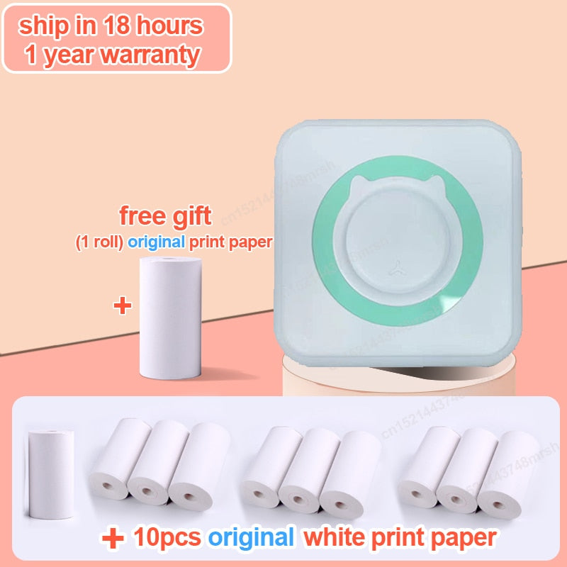 Mini Instant Sticker Printer