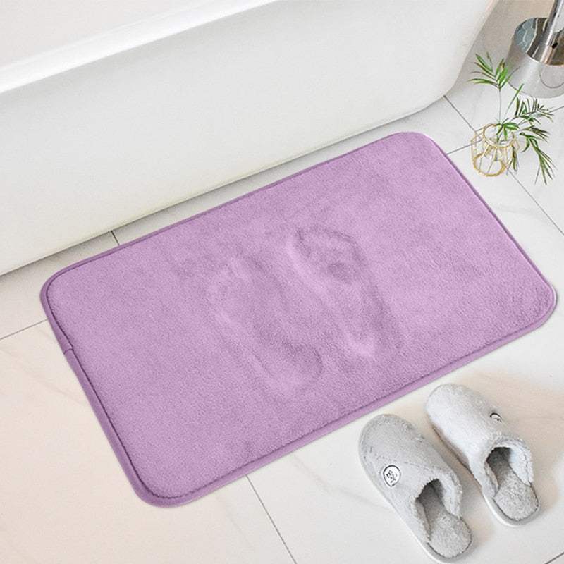 Memory Foam Mats Anti-Slip Shower Carpet
