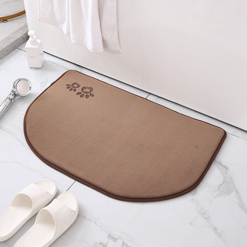 Memory Foam Mats Anti-Slip Shower Carpet