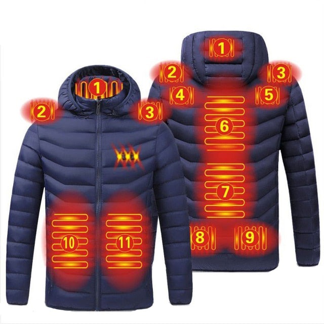 2-11 Electric Heated Areas Jackets