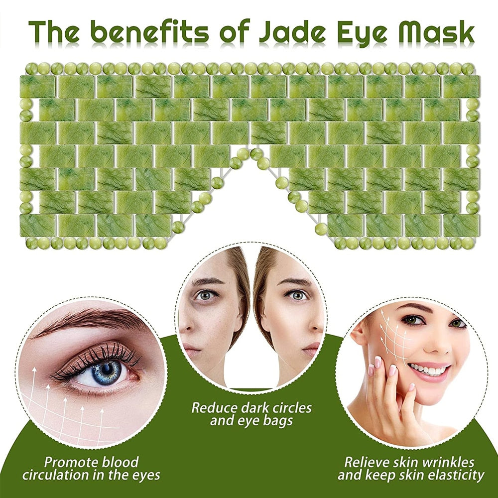 Natural Jade Eye Mask