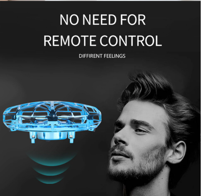 Mini  Hover Ufo  Drone Aircraft Hand Sensing Infarared Rc Quadcopter