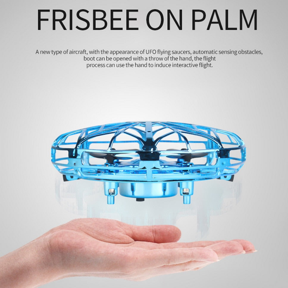 Mini  Hover Ufo  Drone Aircraft Hand Sensing Infarared Rc Quadcopter