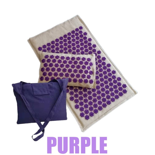 Lotus Acupuncture Yoga Mat