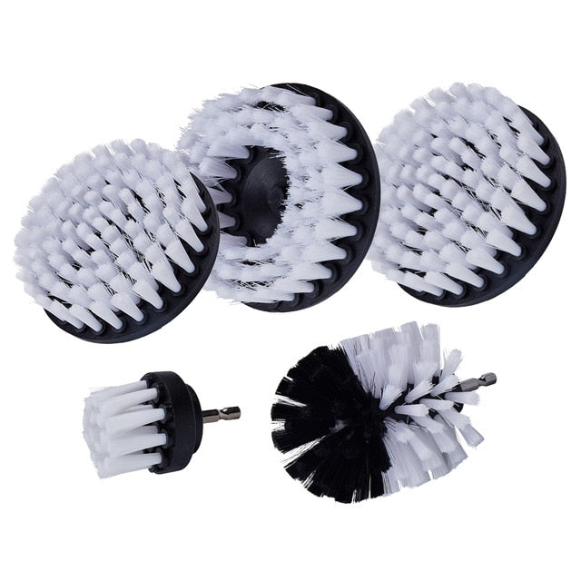 Drill Power Scrub Clean Brush For Leather Plastic Indoor and Outdoor Interiors Scrubber.