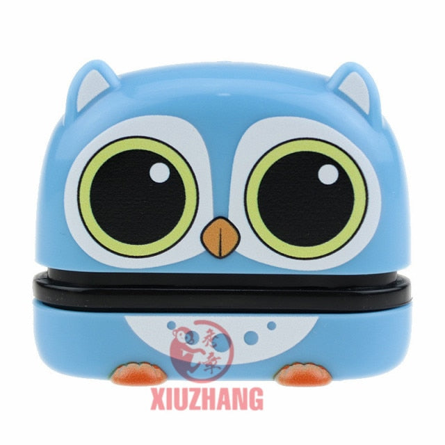 Owl Panda Custom-Made Baby Name DIY Stamp for Children