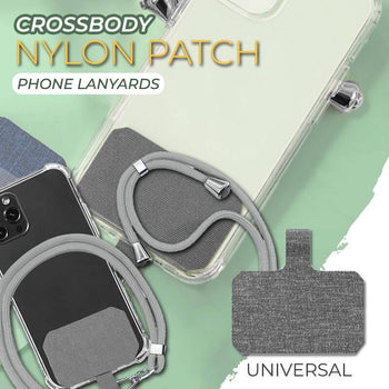 Universal Crossbody Nylon Phone Patch Lanyards