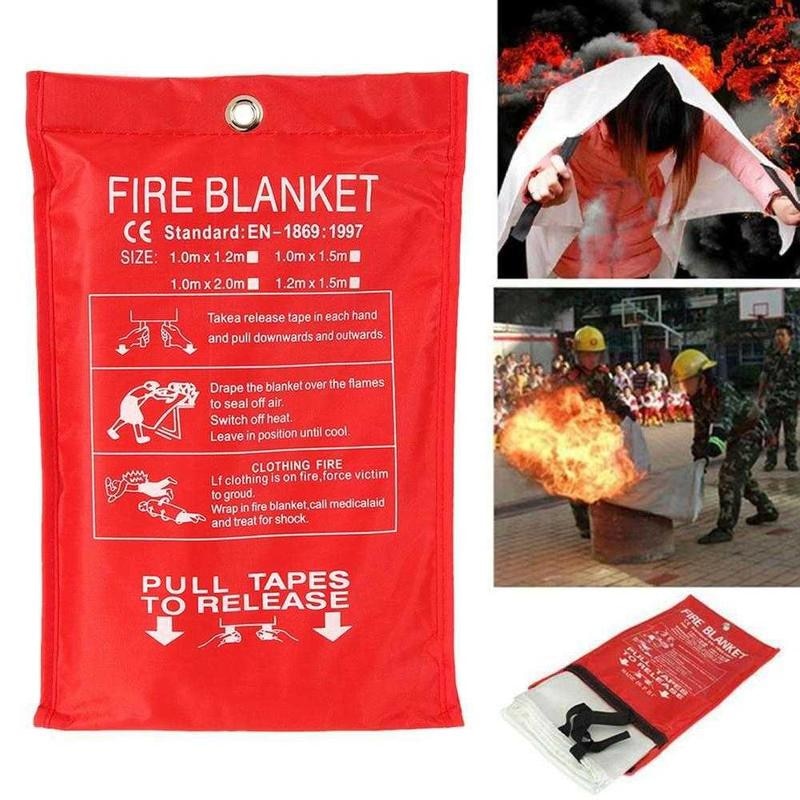 Emergency Survival Fire Blanket Protector Cover