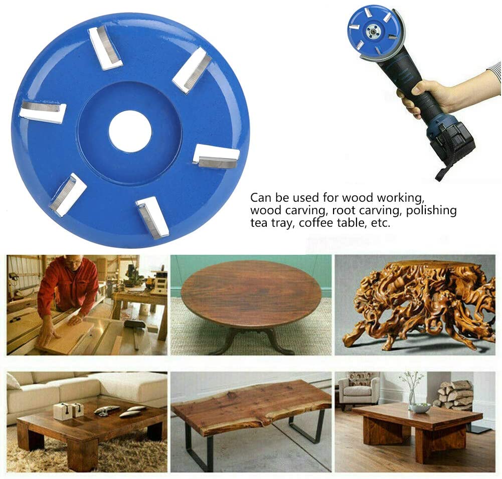 Teeth Wood Carving Disc Grinder Arc Blade